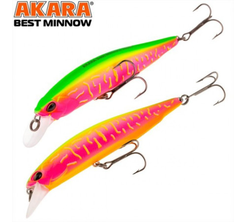 Воблер AKARA BEST MINNOW 100SP цвет A207