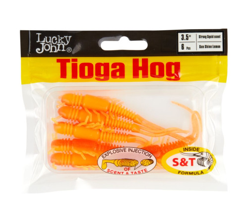 Lucky John Pro Series TIOGA HOG 3.5in T54, 6шт.