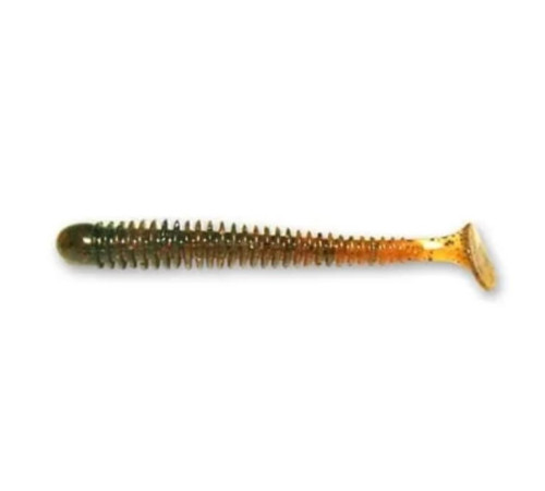 Силиконовая приманка Crazy Fish VIBRO WORM 3.0" 10, 5шт, виброхвост