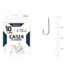 Крючки Cobra ALLROUND сер. CA124, №10, 10шт.