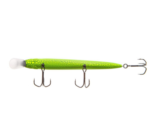 Воблер минноу Megabass ITO-SHINER 115SP mat green lizard, 14 гр.