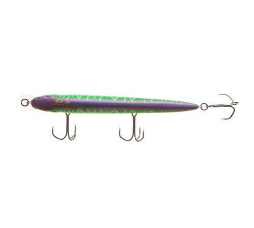 Воблер минноу Megabass ITO-SHINER 115SP mat green lizard, 14 гр.