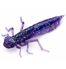 FishUp DRAGONFLY 1.2" 060 - Dark Violet/Peacock & Silver, 10шт.