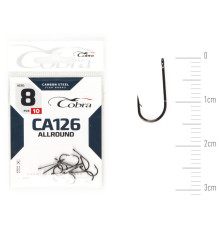 Крючки Cobra ALLROUND сер. CA126, №8, 10шт.