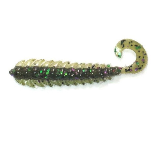 Силиконовые приманки Bait Breath BUGSY 3" Rock Soul Ur822, 11шт, твистер