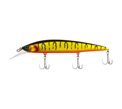 Воблер минноу Jackall RERANGE 130SP-MR mat gold tiger, 22.3 гр.