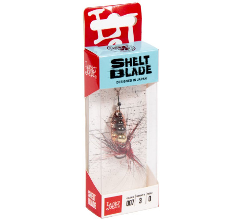 Блесна вращающаяся Lucky John SHELT BLADE 00 , цвет 007