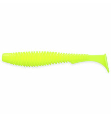 Силиконовая приманка FishUp U-SHAD 3.5" 046 - Lemon, 8шт, виброхвост
