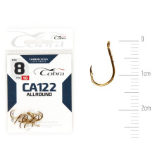 Крючки Cobra ALLROUND сер. CA122, №8, 10шт.
