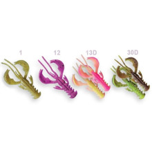 Силиконовые приманки Crazy Fish NIMBLE 2.0" плавающая M109, 8шт, рак