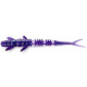FishUp FLIT 3" 060 - Dark Violet/Peacock & Silver, 8шт.