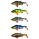 Силиконовая приманка Savage Gear 4D PERCH SHAD 175мм Firetiger, 1шт, виброхвост
