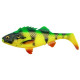 Силиконовая приманка Savage Gear 4D PERCH SHAD 175мм Firetiger, 1шт, виброхвост