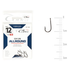 Крючки Cobra ALLROUND сер. CA126, №12, 10шт.