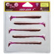Силиконовая приманка Crazy Fish VIBRO WORM 4.0" 12, 5шт, виброхвост