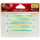 Силиконовая приманка Crazy Fish VIBRO WORM 3.4" 40d, 5шт, виброхвост