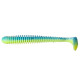 Силиконовая приманка Crazy Fish VIBRO WORM 3.4" 40d, 5шт, виброхвост