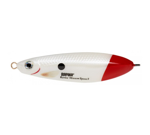 Блесна колеблющаясяRapala RATTLIN' MINNOW SPOON 16гр , цвет PWRT