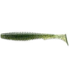 Силиконовая приманка FishUp U-SHAD 3" 042 - Watermelon Seed, 9шт, виброхвост