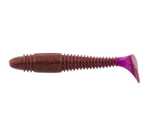 Силиконовые приманки Lucky John Pro Series TIOGA FAT 3.9in S13, 5шт, виброхвост