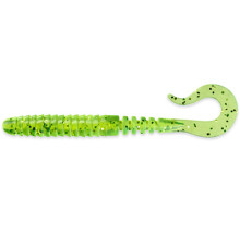 Силиконовые приманки FishUp VIPO 2" 026 - Fluo Chartreuse/Green, 10шт, твистер