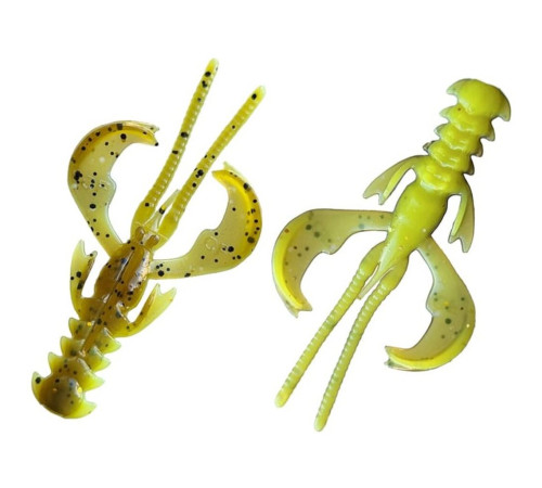Силиконовые приманки Crazy Fish NIMBLE 1.2" 30d, 16шт, рак