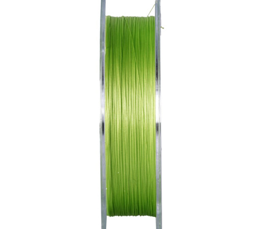 Плетеная леска Lucky John Vanrex х8 BRAID Fluo Green 125м,  0.14мм