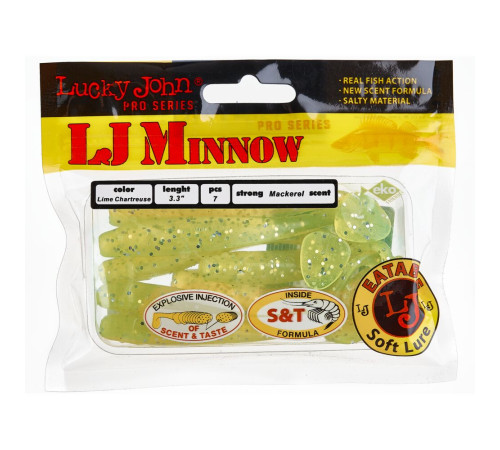 Lucky John Pro Series MINNOW 3.3in 071, 7шт.