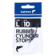 Стопоры резиновые Salmo RUBBER CYLINDER STOPS р.003L 10шт