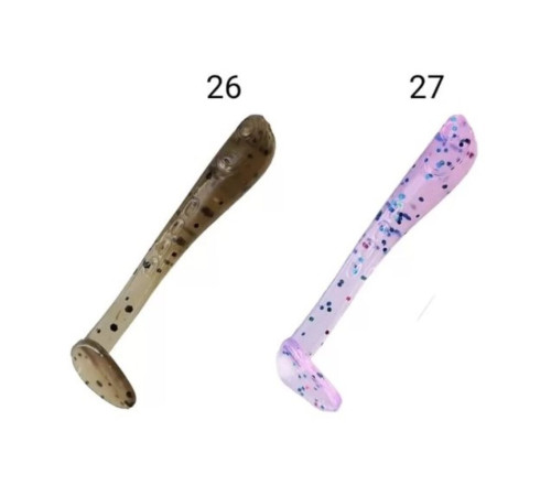 Силиконовая приманка Crazy Fish NANO MINNOW 1.1" 26/27, 16шт, виброхвост