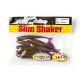 Силиконовые приманки Lucky John Pro Series SLIM SHAKER 3,0in S13, 9шт, виброхвост