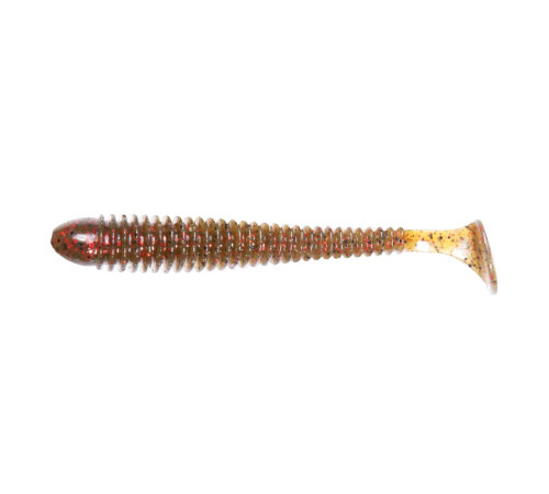 Силиконовые приманки Lucky John Pro Series Spark Tail 4,0in PA03, 5шт, виброхвост