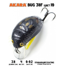 Воблер Akara Bug 38F 4гр цвет 10