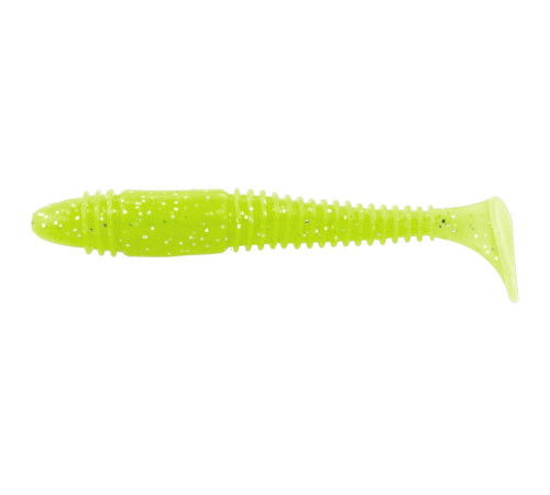 Силиконовые приманки Lucky John Pro Series TIOGA FAT 3.9in 071, 5шт, виброхвост