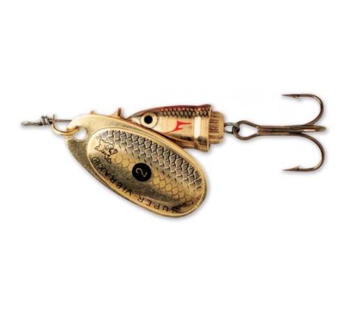 Блесна вращающаяся Blue Fox VIBRAX SHAD №2 , цвет Gold Shad