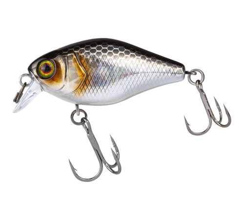 Воблер крэнк Jackall CHUBBY 41F hl silver & black, 5.5 гр.
