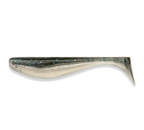 Силиконовая приманка FishUp WIZZLE SHAD 3" 201 - Bluegill/Pearl, 8шт, виброхвост