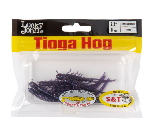 Lucky John Pro Series TIOGA HOG 2.5in S63, 9шт.
