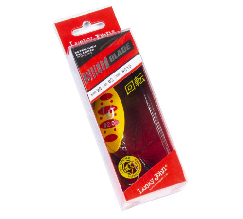 Блесна вращающаяся Lucky John SHELT BLADE 02 , цвет 010