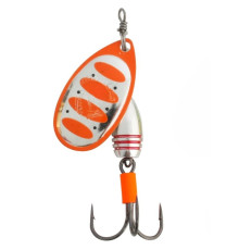 Блесна вращающаяся Savage Gear ROTEX SPINNER №5 , цвет 04-Fluo Orange Silver