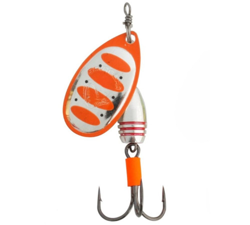 Блесна вращающаяся Savage Gear ROTEX SPINNER №5 , цвет 04-Fluo Orange Silver