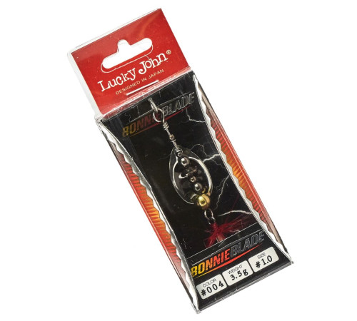 Блесна вращающаяся Lucky John BONNIE BLADE 01 , цвет 004
