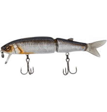 Воблер минноу Jackall MAGALLON 113SP hl silver & black, 13.7 гр.