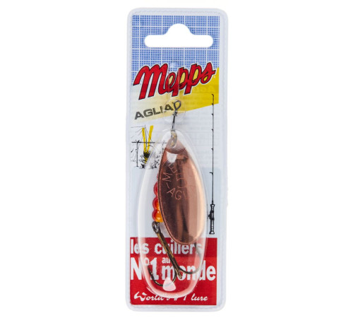 Блесна вращающаяся Mepps AGLIA №5 блистер , цвет Copper