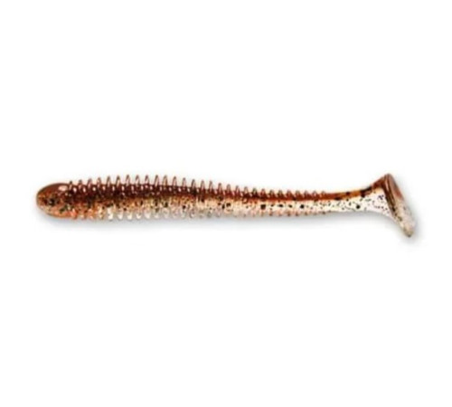 Силиконовая приманка Crazy Fish VIBRO WORM 3.4" 1d, 5шт, виброхвост