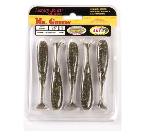 Lucky John Pro Series MISTER GREEDY 3.9in S08, шт.