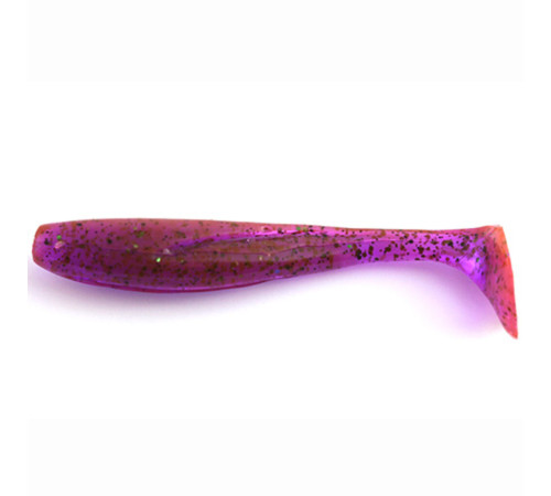 Силиконовая приманка FishUp WIZZLE SHAD 2" 016 - Lox/Green & Black, 10шт, виброхвост