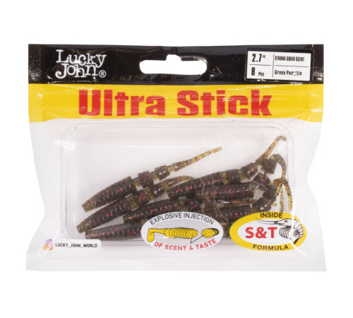 Lucky John Pro Series ULTRA STICK 2.7in PA03, 8шт.