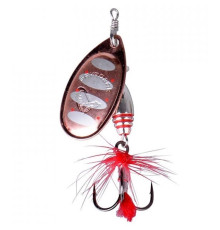 Блесна вращающаяся Savage Gear ROTEX SPINNER №4a , цвет 08-Cobber Silver