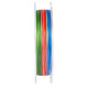 Плетеная леска Lucky John Vanrex Egi &amp;Jigging х4 BRAID Multi Color 150м,  0.17мм
